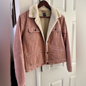 Gap Corduroy Sherpa Lined Jacket Women’s